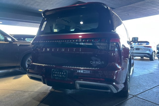 2026 INFINITI QX80 — interior view