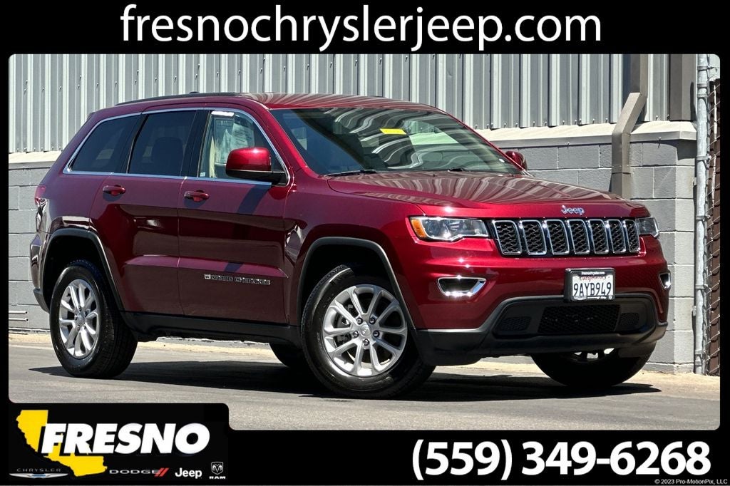 2022 Jeep Grand Cherokee WK Laredo E in Velvet — front three-quarter view