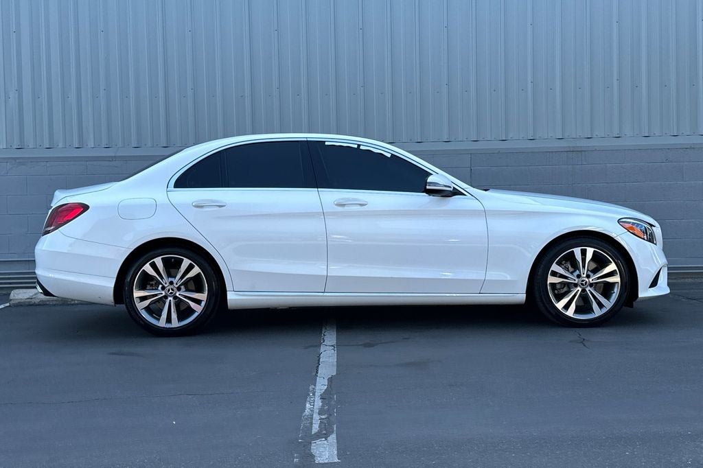 2020 Mercedes-Benz C-Class — rear three-quarter view